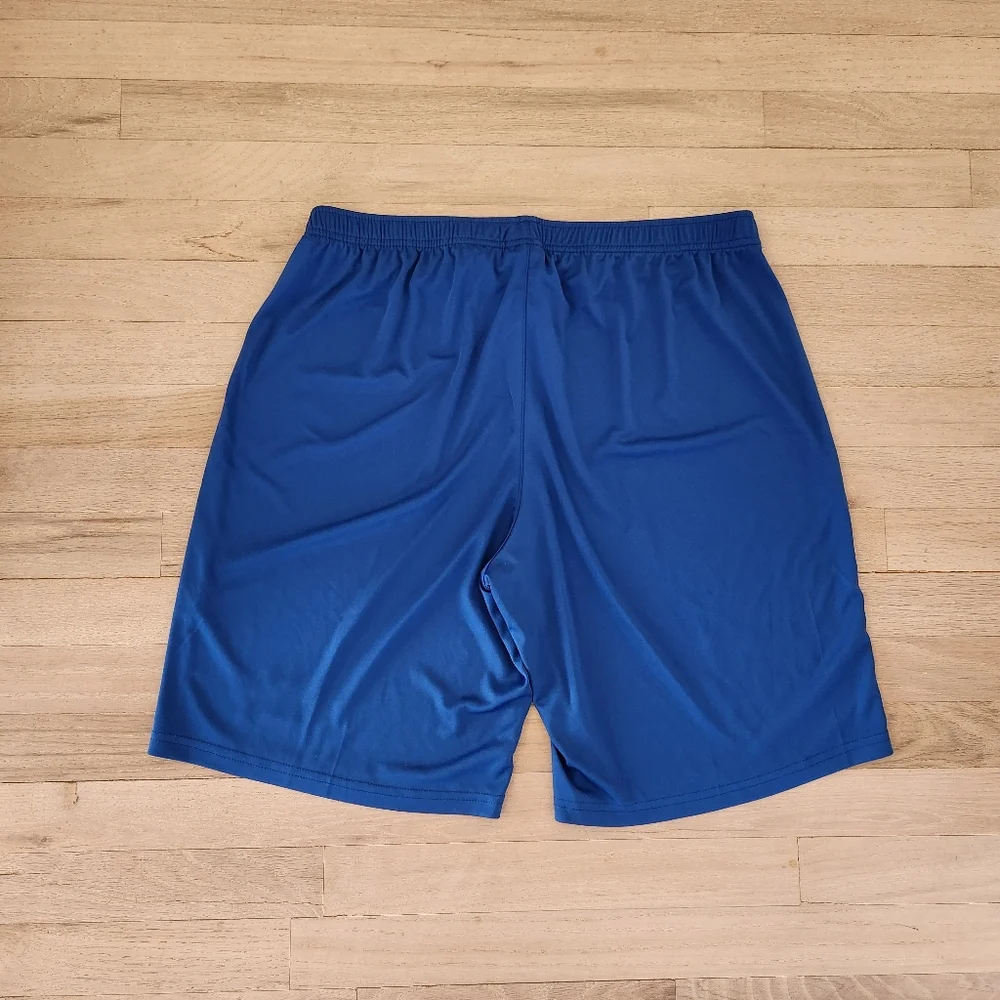 NWT Jogel Mens Blue Soccer Uniform Training Athletic Shorts #10 Size XL Russian